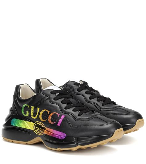 Gucci women black sneakers